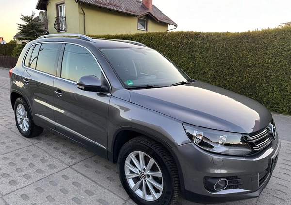 Volkswagen Tiguan cena 45900 przebieg: 189142, rok produkcji 2012 z Zwoleń małe 154